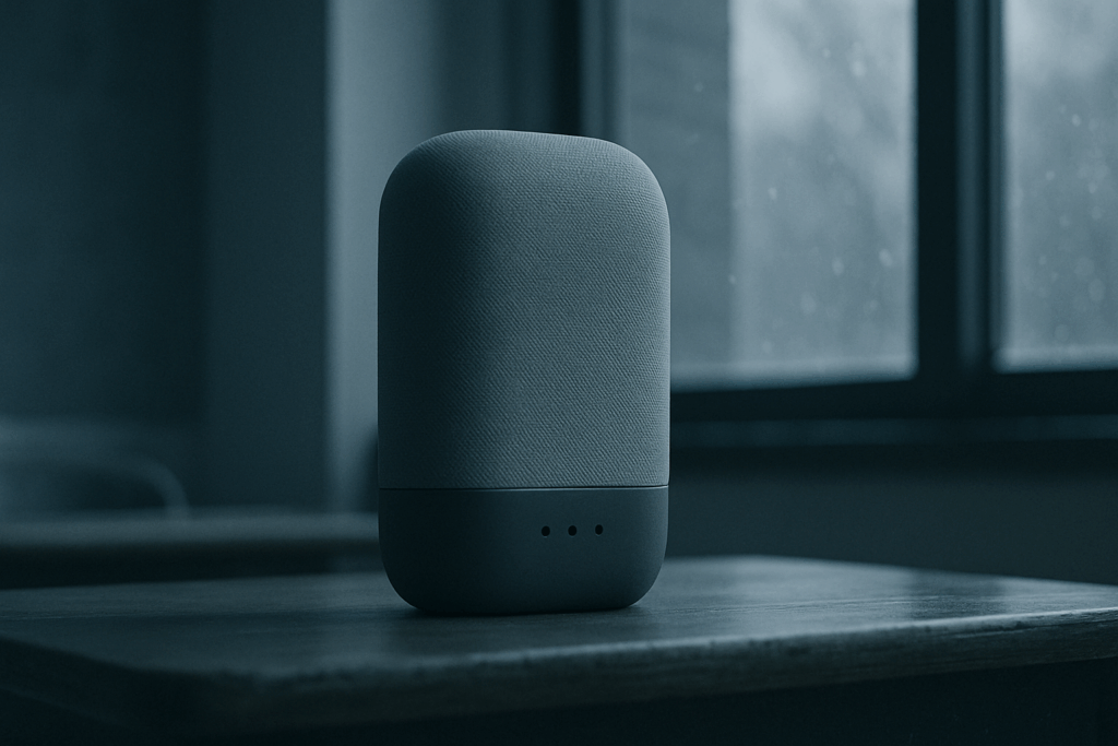 voice-controlled home setup