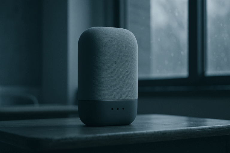 voice-controlled home setup