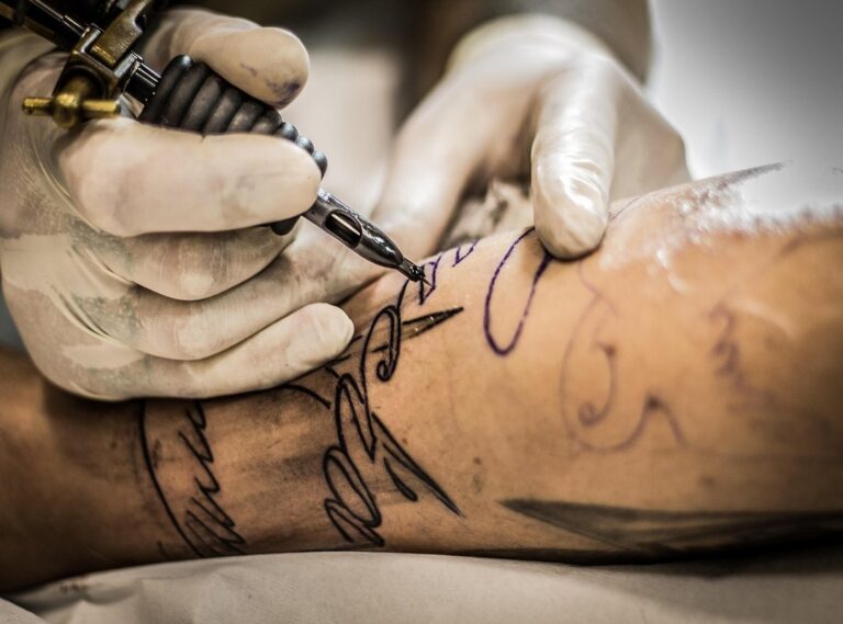 meaningful front thigh tattoos