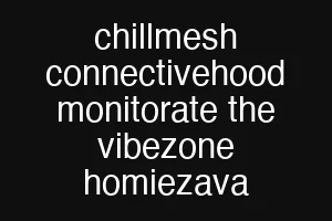 chillmesh connectivehood monitorate the vibezone homiezava